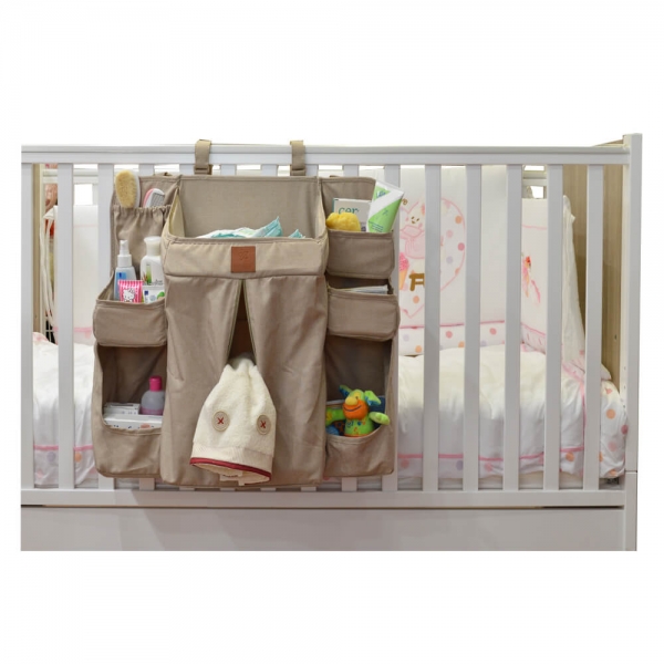 Οργανωτής Παρκοκρέβατου- Κρεβατιού Beige 514-182 - image 514-182-4-1-600x600 on https://old.bebestars.gr