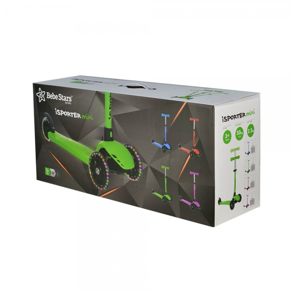 Πατίνι iSporter Mini Light Green 650-174 - image 650-box-600x600 on https://old.bebestars.gr