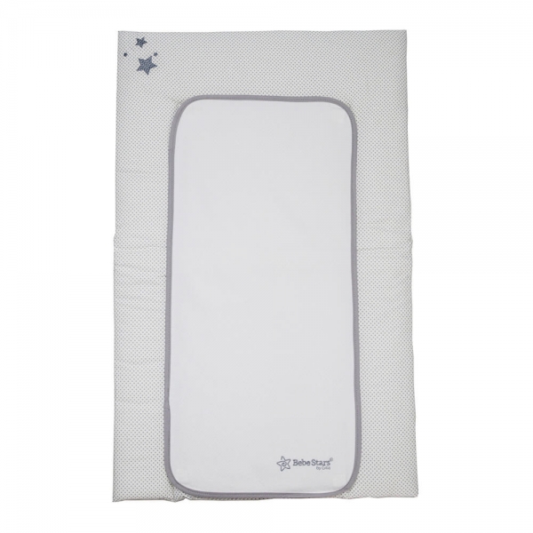 Soft Changing Mat with Waterproof Stars 3077 - image 3077-600x600 on https://old.bebestars.gr