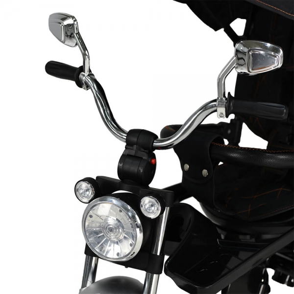 Ποδηλατάκι τρίκυκλο 360° Chopper 6in1 Black 814-188 - image 814-188-12-600x600 on https://old.bebestars.gr