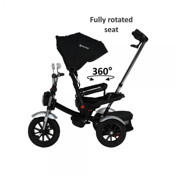 Ποδηλατάκι τρίκυκλο 360° Chopper 6in1 Black 814-188 - image 814-188-2-4-600x600 on https://old.bebestars.gr