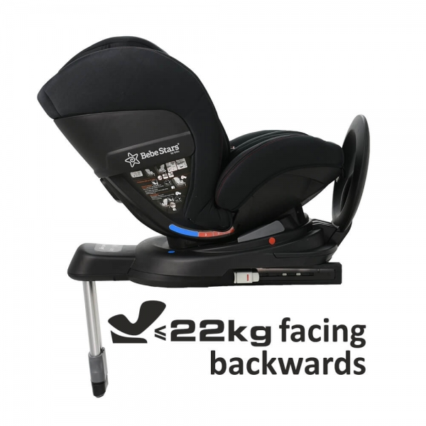 Κάθισμα Αυτοκινήτου Megan i-Size 360° Black 926-188 - image 926-188-5-600x600 on https://old.bebestars.gr