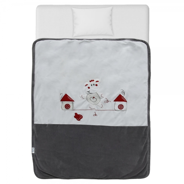 Velour Blanket Happy Cow - image 2076-n-600x600 on https://old.bebestars.gr
