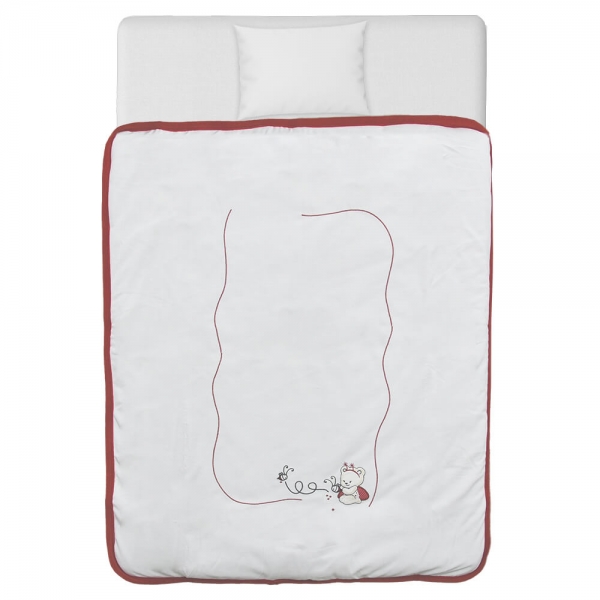 Κουβέρτα Bελουτέ Red Bee 3035 - image 3035-n-600x600 on https://old.bebestars.gr