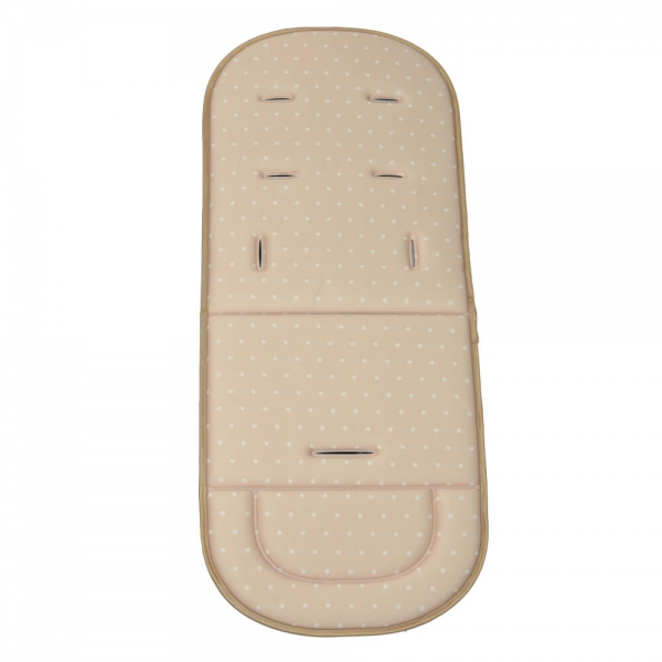 Κάλυμμα Καροτσιού Polka Dot Beige 208-182 - image 208-182_2-1-600x600 on https://old.bebestars.gr