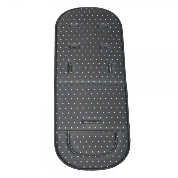 Κάλυμμα Καροτσιού Polka Dot Dark Grey 208-186 - image 208-186_2-600x600 on https://old.bebestars.gr