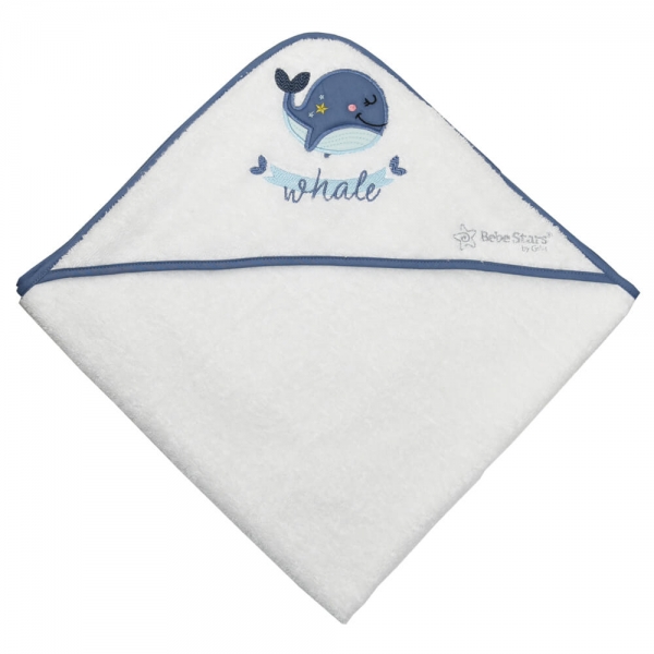 Μπουρνούζι Κάπα Whale 3102 - image 3102-600x600 on https://old.bebestars.gr