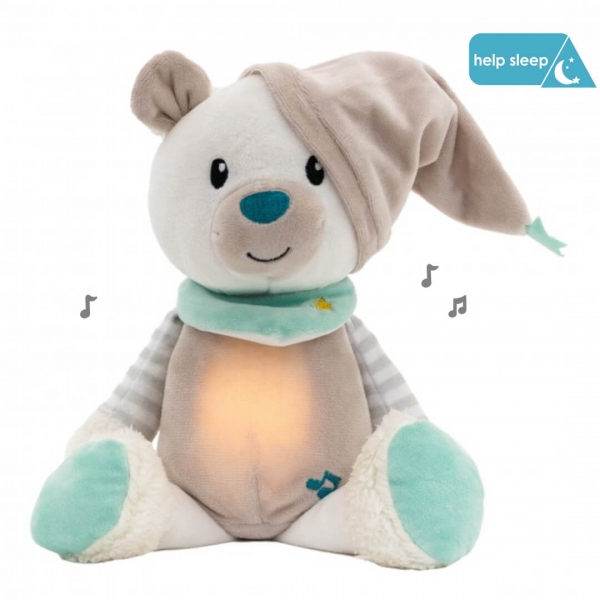 Soothing cuddle & Night light Bear 856-182 - image 856-182_3-600x600 on https://old.bebestars.gr