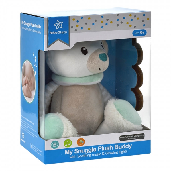 Soothing cuddle & Night light Bear 856-182 - image 856-182-600x600 on https://old.bebestars.gr