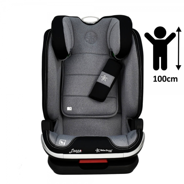 Κάθισμα Αυτοκινήτου Leon Plus i-Size Grey 944-186 - image 944-186-1-600x600 on https://old.bebestars.gr