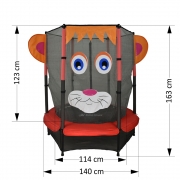 Τραμπολίνο με δίχτυ 140cm Lion 645-171 - image 645-171-dimensions-180x180 on https://old.bebestars.gr