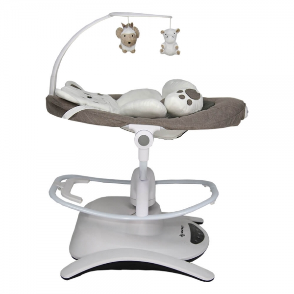 Κούνια Ηλεκτρική Imagine 2 in 1 Brown 255-182 - image 255-182-3-600x600 on https://old.bebestars.gr