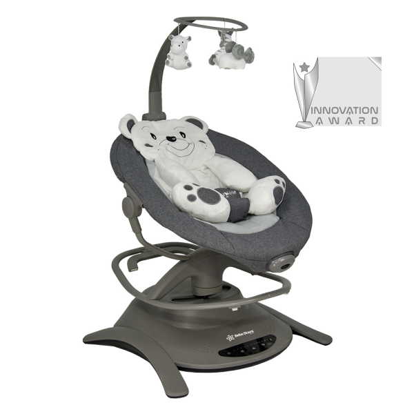 Κούνια Ηλεκτρική Imagine 2 in 1 Grey 255-186 - image 255-186-1-1-600x600 on https://old.bebestars.gr