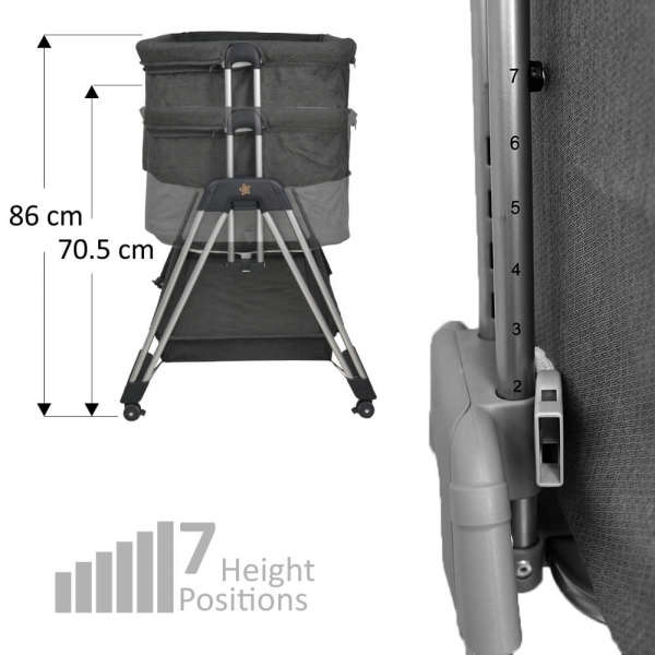 Λίκνο Pearl Graphite 845-186 - image 845-186_height-600x600 on https://old.bebestars.gr