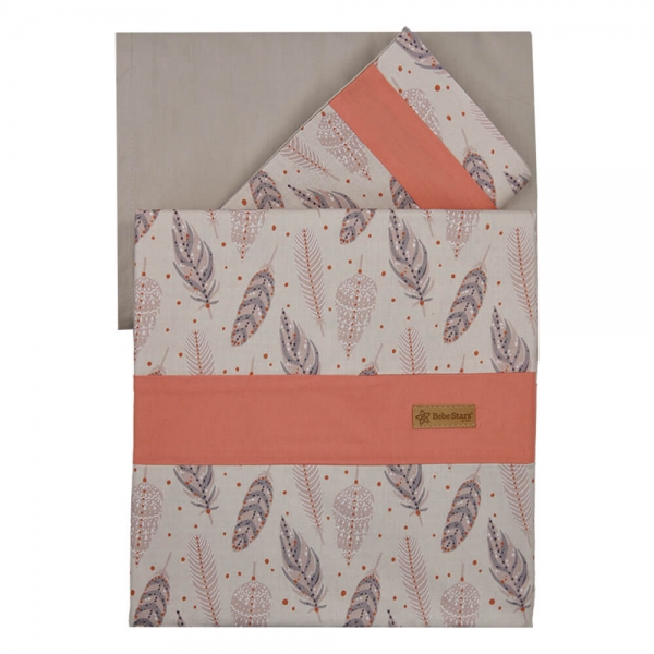 Sheet Set 3pcs Boho 3131 - image 3131-600x600 on https://old.bebestars.gr