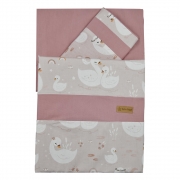 Sheet Set 3pcs Swan 3141 - image 3141-180x180 on https://old.bebestars.gr