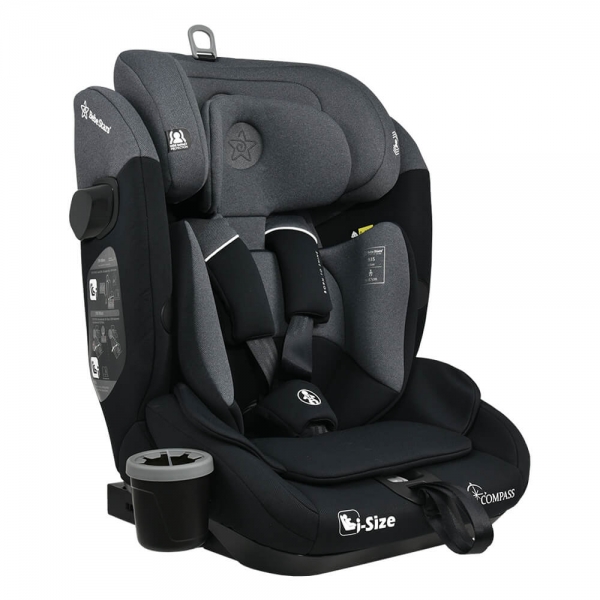 Κάθισμα Αυτοκινήτου Compass Isofix i-Size Steel Grey 935-186 - image 935-186-1-600x600 on https://old.bebestars.gr