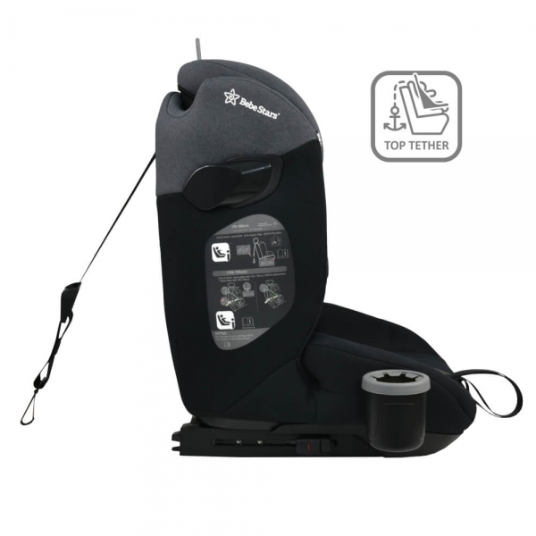Κάθισμα Αυτοκινήτου Compass Isofix i-Size Steel Grey 935-186 - image 935-186-4-600x600 on https://old.bebestars.gr