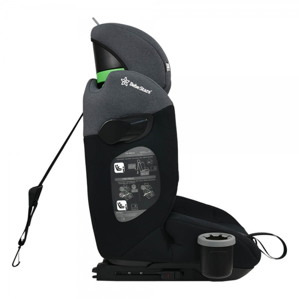 Κάθισμα Αυτοκινήτου Compass Isofix i-Size Steel Grey 935-186 - image 935-186-5-600x600 on https://old.bebestars.gr