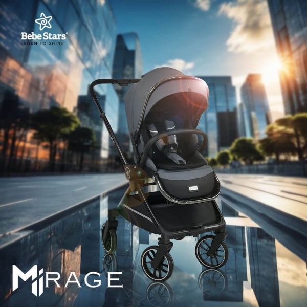 Πολυκαρότσι Mirage 2σε1 Grey 331-188 - image 330-188-graphic-1-600x600 on https://old.bebestars.gr
