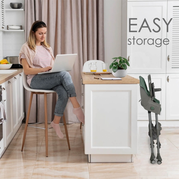 Καρέκλα Φαγητού Comfy 2σε1 Petrol 865-184 - image 865-storage-600x600 on https://old.bebestars.gr