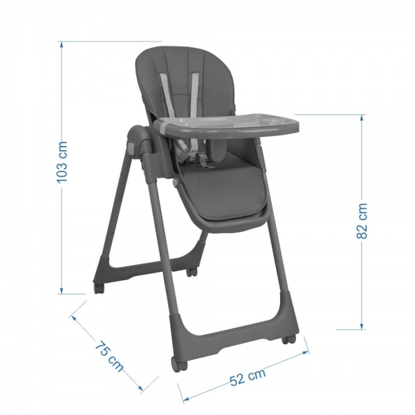 Καρέκλα Φαγητού Milk Grey 866-186 - image 866-186-6-600x600 on https://old.bebestars.gr