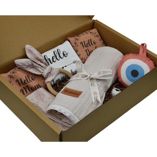 Pregnancy gift set 7pcs Boho 216-313 - image 216-313-600x600 on https://old.bebestars.gr