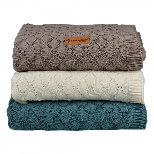 Κουβέρτα κρεβατιού πλεκτή Beige 308-182 - image 308--600x600 on https://old.bebestars.gr