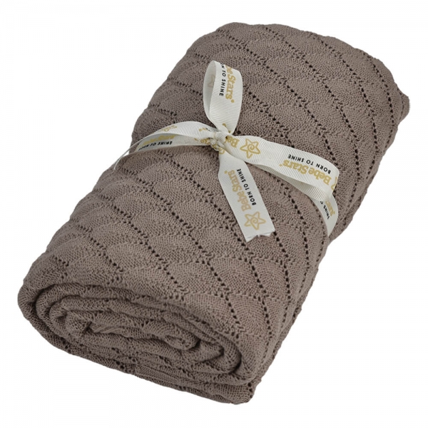 Κουβέρτα κρεβατιού πλεκτή Beige 308-182 - image 308-182-600x600 on https://old.bebestars.gr