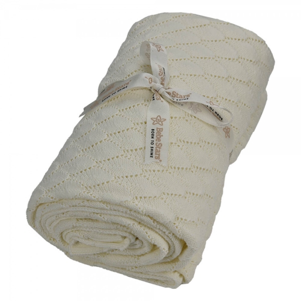 Κουβέρτα κρεβατιού πλεκτή Ivory 308-183 - image 308-183-600x600 on https://old.bebestars.gr