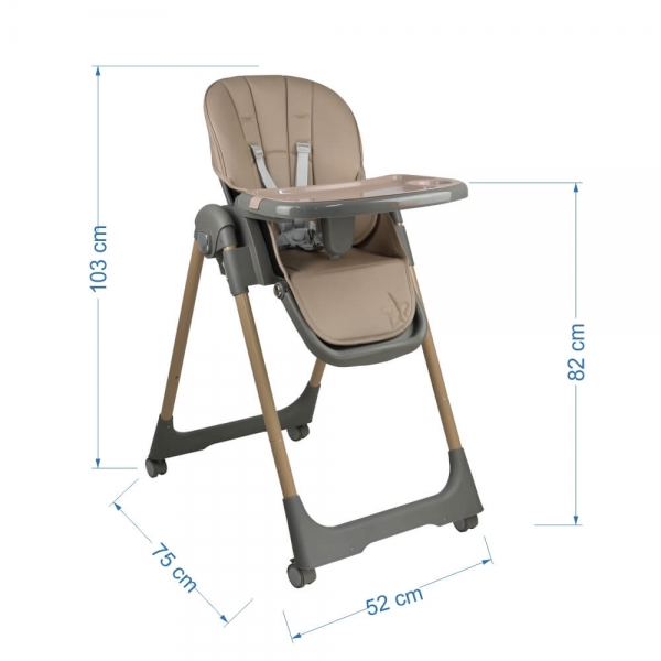 Καρέκλα Φαγητού Milk Beige 866-182 - image 866-182-6-600x600 on https://old.bebestars.gr