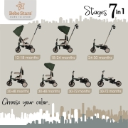 Ποδηλατάκι τρίκυκλο Urban 7in1 Smoked Grey 822-186 - image 822--180x180 on https://old.bebestars.gr