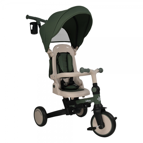 Ποδηλατάκι τρίκυκλο Urban 7in1 Forest Green 822-179 - image 822-179-1-600x600 on https://old.bebestars.gr