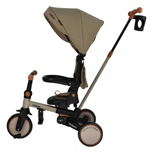 Ποδηλατάκι τρίκυκλο Urban 7in1 Natural Beige 822-182 - image 822-182-3-600x600 on https://old.bebestars.gr