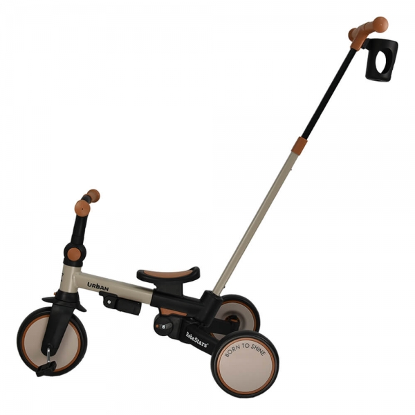 Ποδηλατάκι τρίκυκλο Urban 7in1 Natural Beige 822-182 - image 822-182-7-600x600 on https://old.bebestars.gr