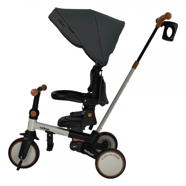 Ποδηλατάκι τρίκυκλο Urban 7in1 Smoked Grey 822-186 - image 822-186-3-600x600 on https://old.bebestars.gr