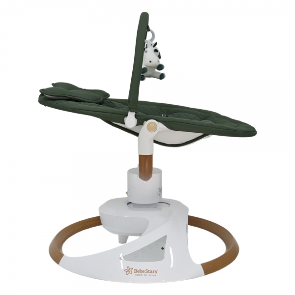 Κούνια Ηλεκτρική Snuggle Forest Green 256-176 - image 256-176-4-600x600 on https://old.bebestars.gr
