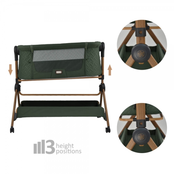 Λίκνο Serenity 2 in 1 Forest Green 846-176 - image 846-176-4-600x600 on https://old.bebestars.gr