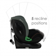 Κάθισμα Αυτοκινήτου i-Revo i-Size 360° Olive 906-176 - image 906-176-recline-1-180x180 on https://old.bebestars.gr
