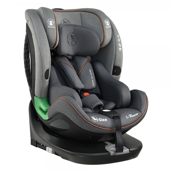 Κάθισμα Αυτοκινήτου i-Revo i-Size 360° Grey 906-186 - image 906-186-1-600x600 on https://old.bebestars.gr