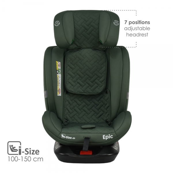 Κάθισμα Αυτοκινήτου Epic Isofix i-Size 360° Forest Green 921-176 - image 921-176-10-600x600 on https://old.bebestars.gr