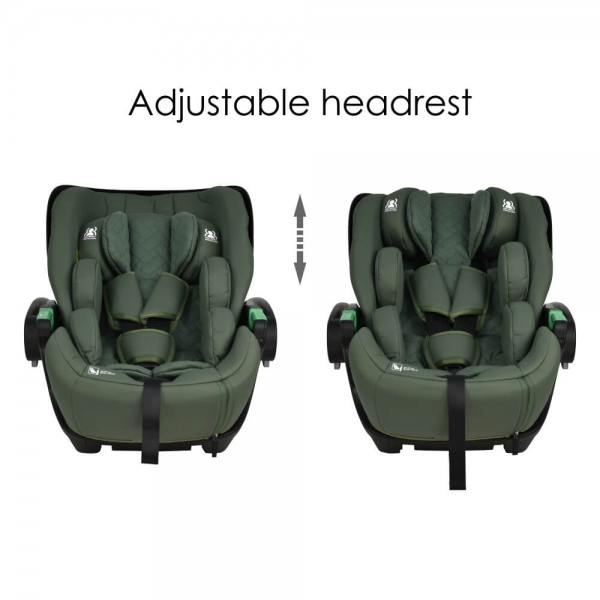 Κάθισμα Αυτοκινήτου Baby i-Size Forest Green 004-176 - image 004-176-HEADREST-ADJUSTMENT-600x600 on https://old.bebestars.gr