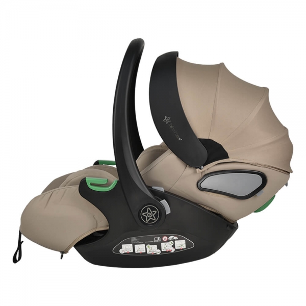 Κάθισμα Αυτοκινήτου Baby i-Size Natural Beige 004-182 - image 004-182-3-600x600 on https://old.bebestars.gr