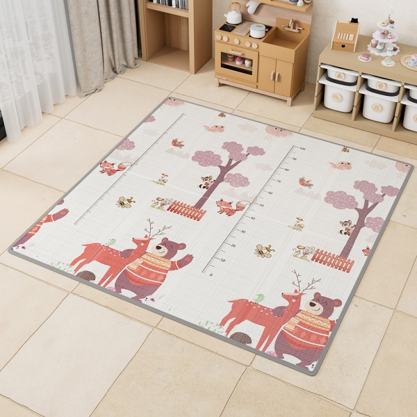 Χαλάκι δραστηριοτήτων διπλής όψης 150x150x1cm 100-503 - image 100-503-9-600x600 on https://old.bebestars.gr