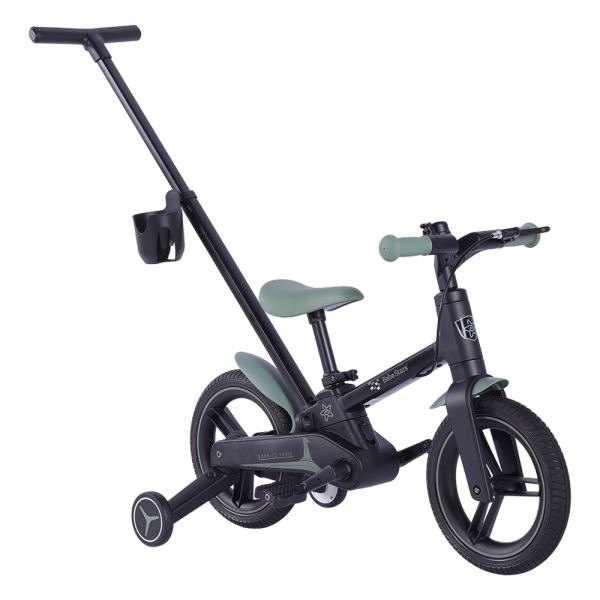 Ποδήλατο με βοηθητικές ρόδες Speedy 4in1 Green 811-176 - image 811-176-600x600 on https://old.bebestars.gr