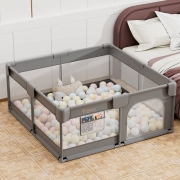 Πάρκο για μωρά τετράγωνο 150x150cm Playzen Grey 880-100 - image 880-100-11-180x180 on https://old.bebestars.gr