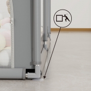 Πάρκο για μωρά ορθογώνιο 180x200cm Playzen Grey 880-200 - image 880-200-8-180x180 on https://old.bebestars.gr