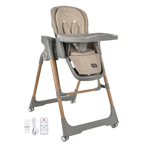 Καρέκλα Φαγητού-Ηλεκτρική Κούνια Serenna 2σε1 Natural Beige 871-182 - image 871-182-1-1-600x600 on https://old.bebestars.gr