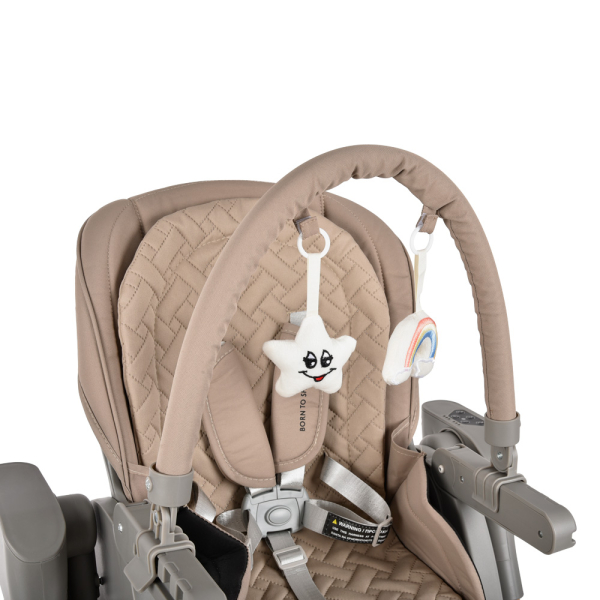 Καρέκλα Φαγητού-Ηλεκτρική Κούνια Serenna 2σε1 Natural Beige 871-182 - image 871-182-11-600x600 on https://old.bebestars.gr